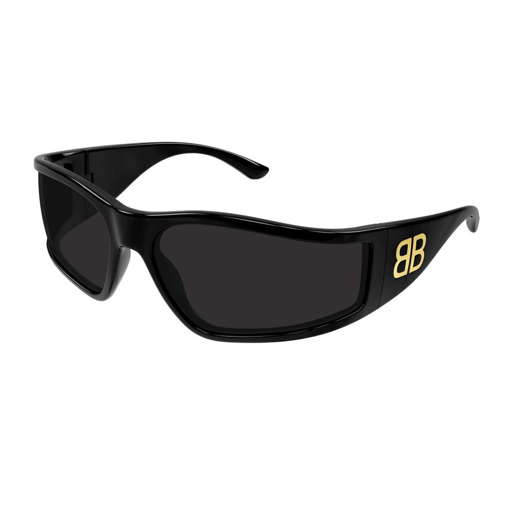 Bb0457S Linea Extreme Rectangular D-Frame Sunglasses