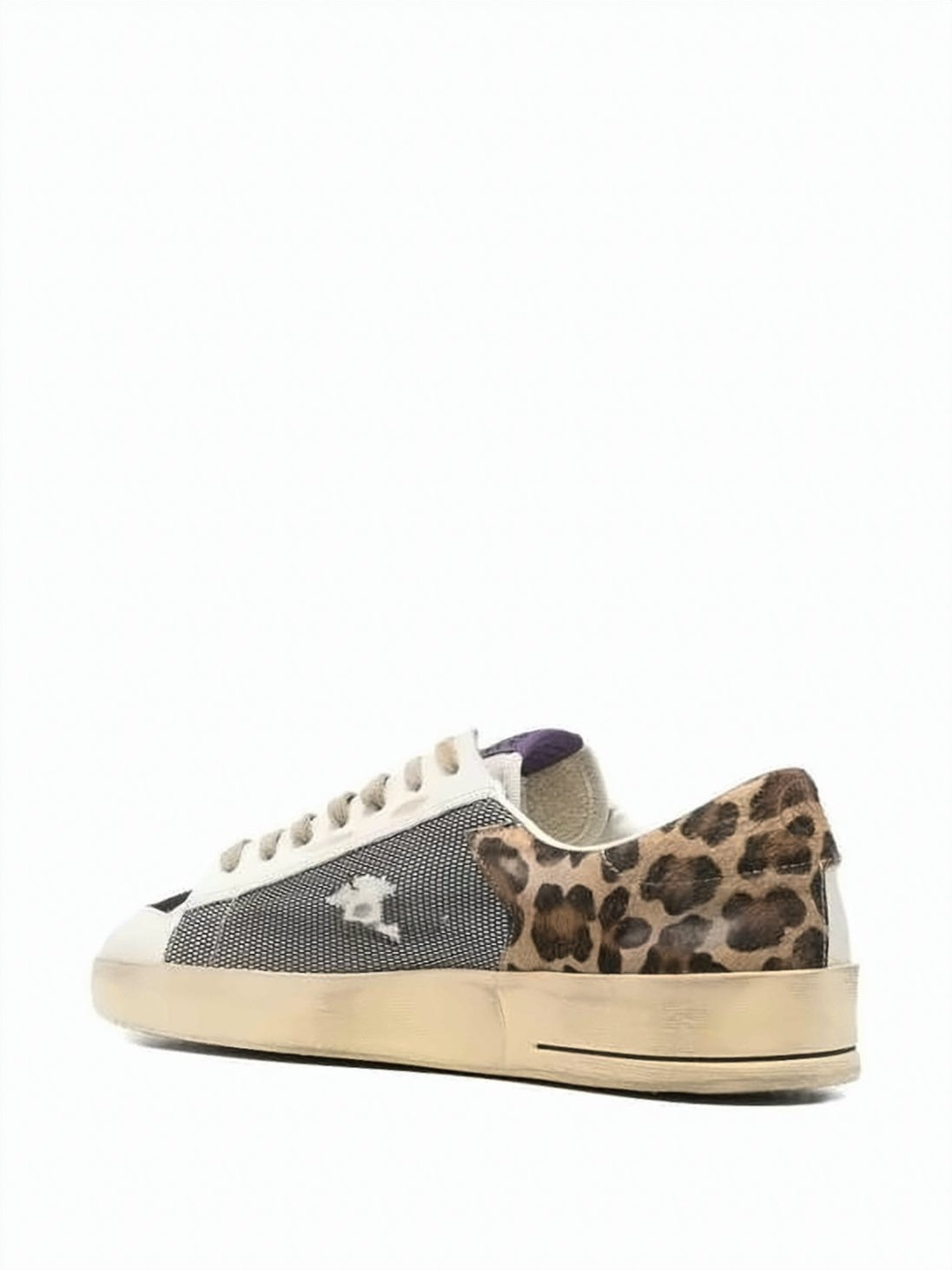 Distressed Low-Top Sneakers