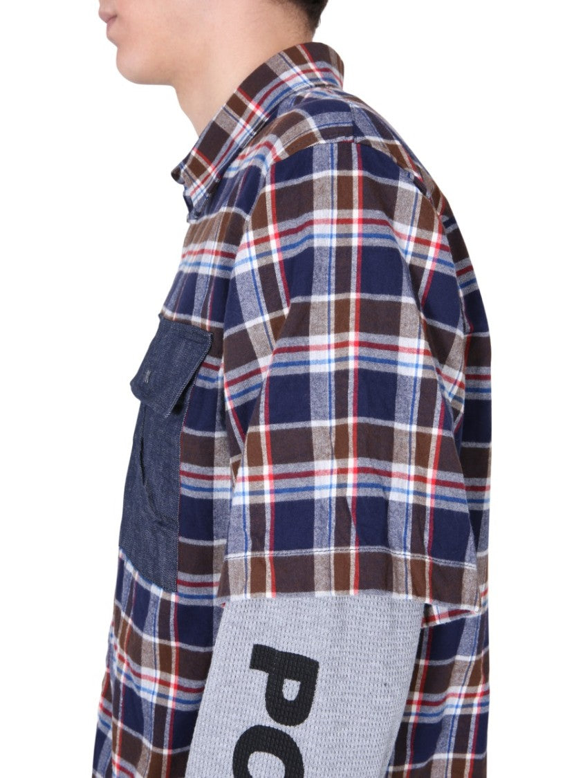 Double-Sleeve Casual Shirt With Classic Collar