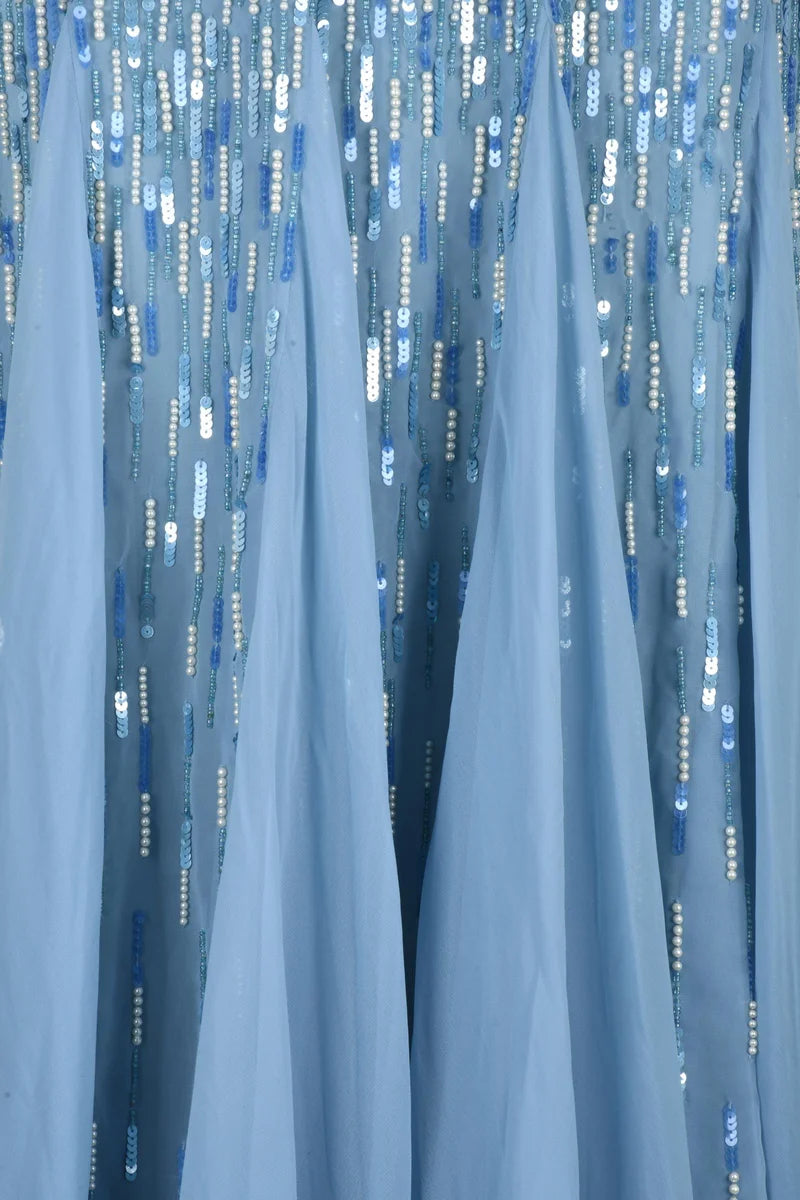 Sequin Dress - Light Blue