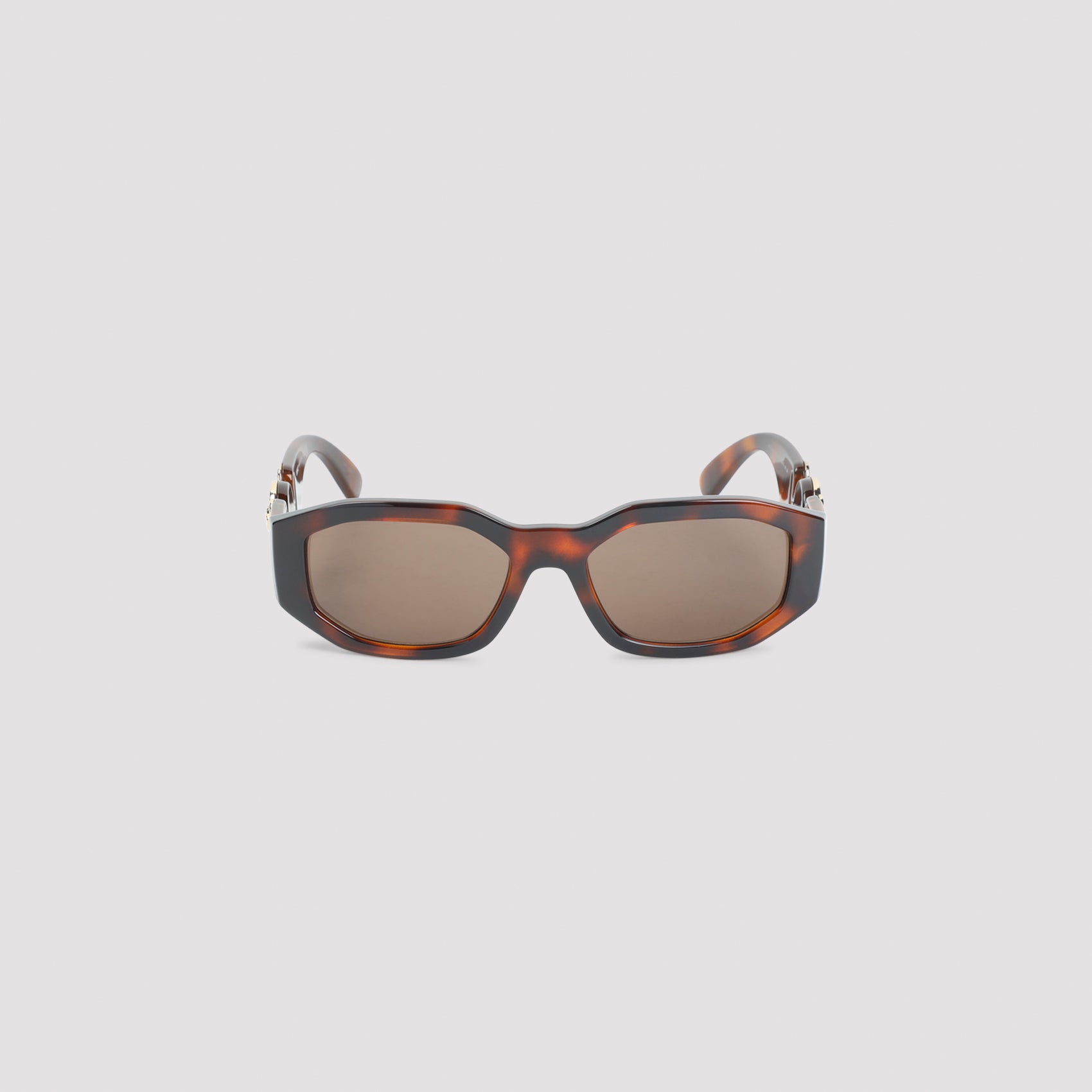 Rectangular Tortoiseshell Acetate Sunglasses