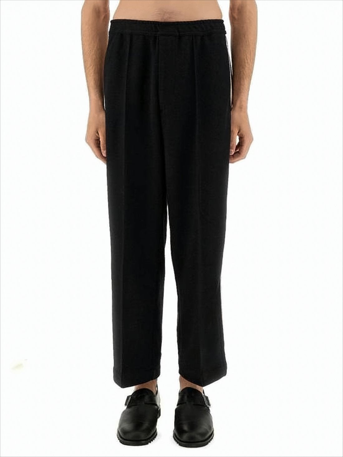 Relaxed Fit Jogging Trousers with Contrast Stripe