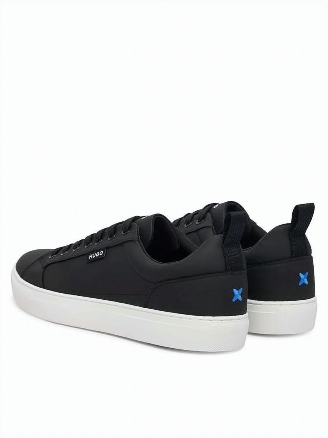 Low-Top Sneakers And White Rubber Sole