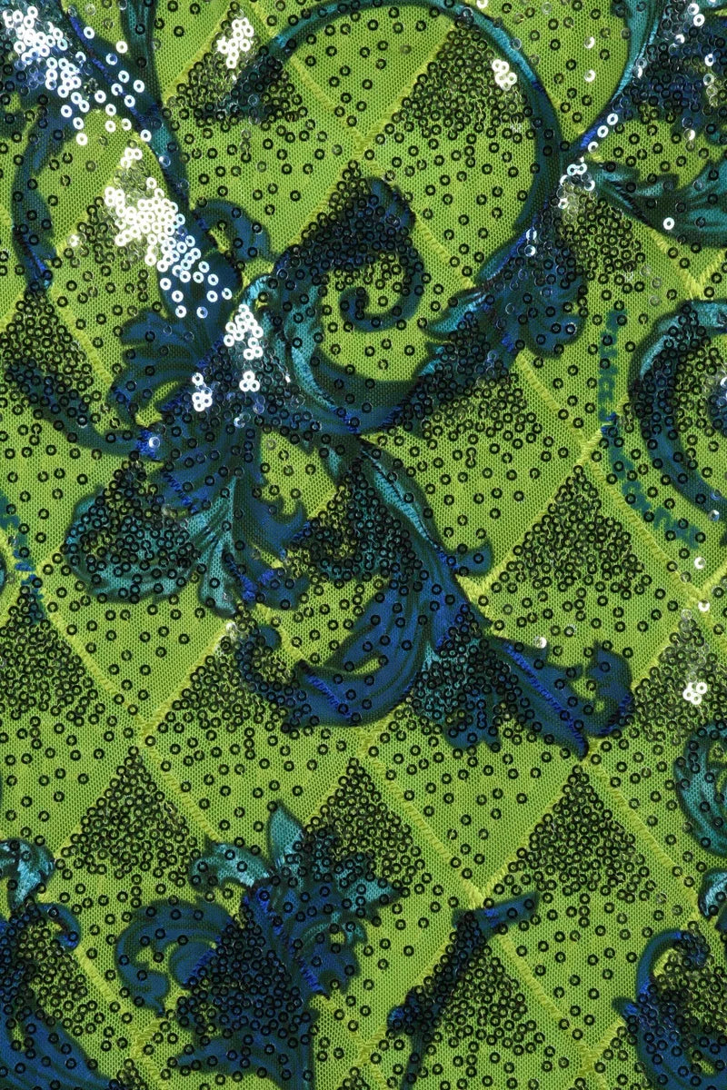 Sequin Dress - Green