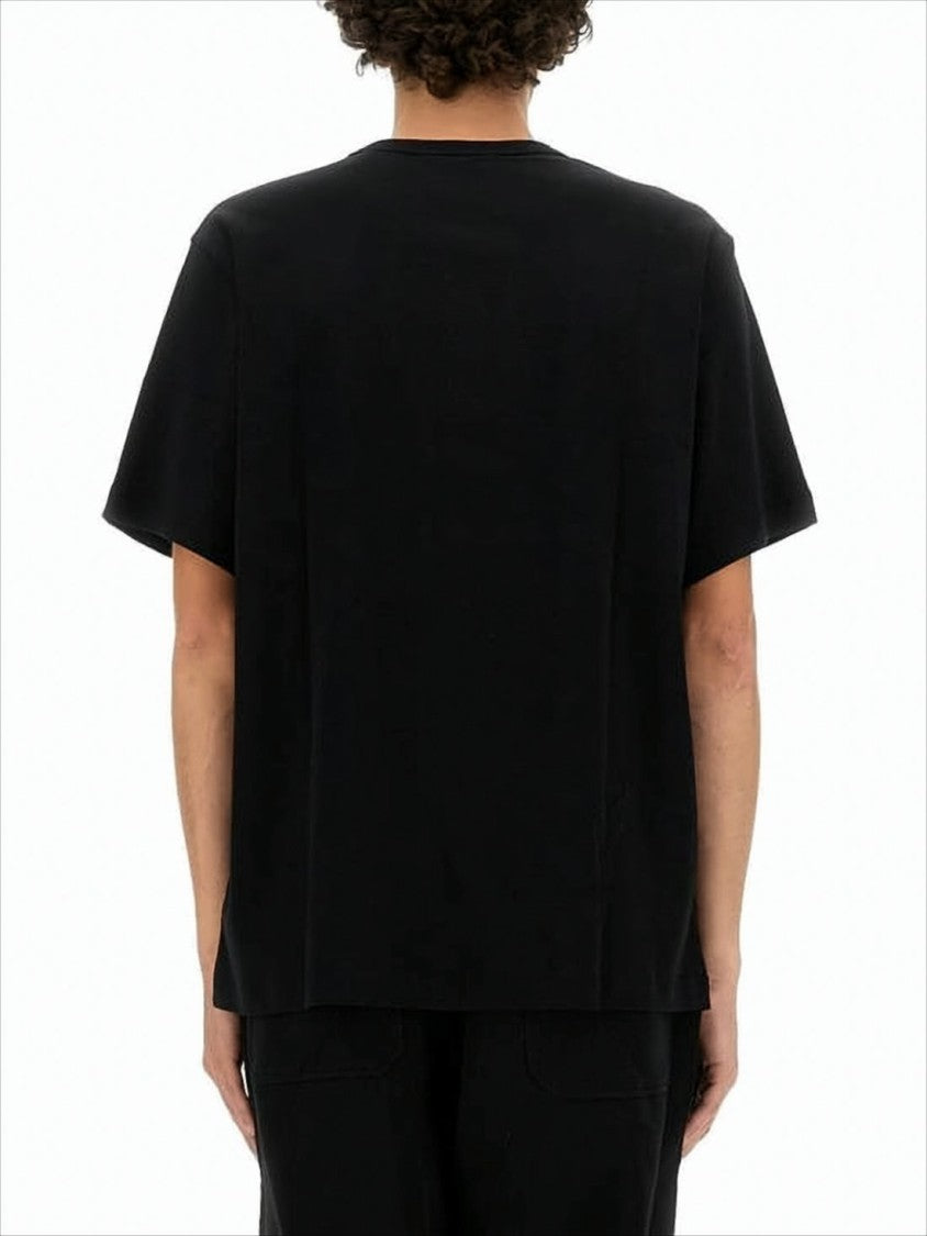 Short-Sleeve T-Shirt with Embossed Logo