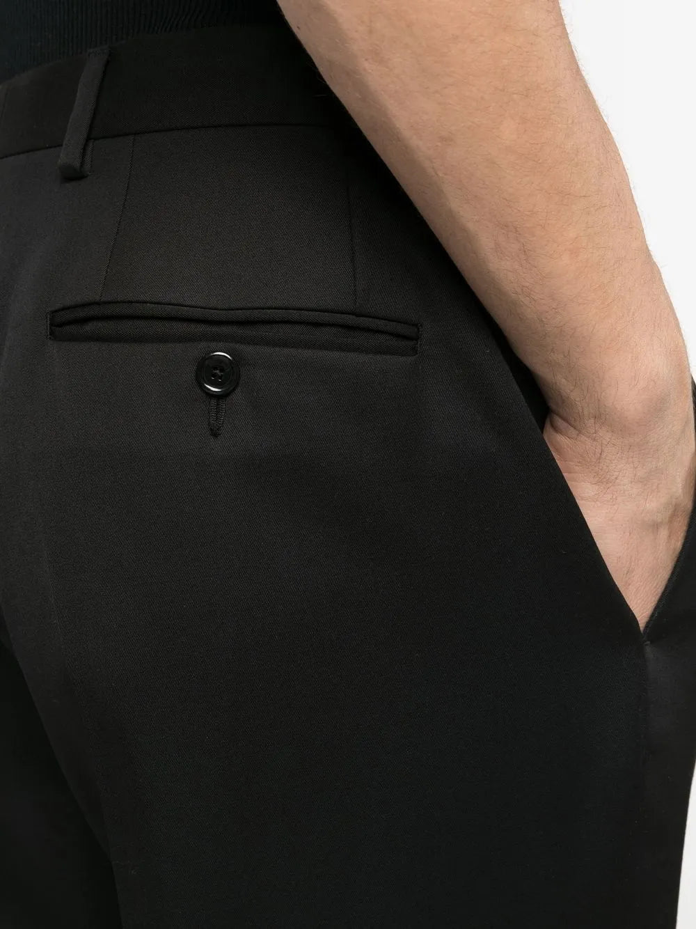 Straight-Leg Tailored Trousers