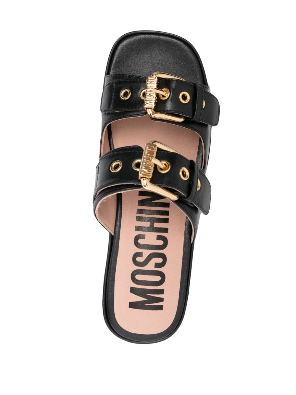 Square Open Toe Platform Sandals
