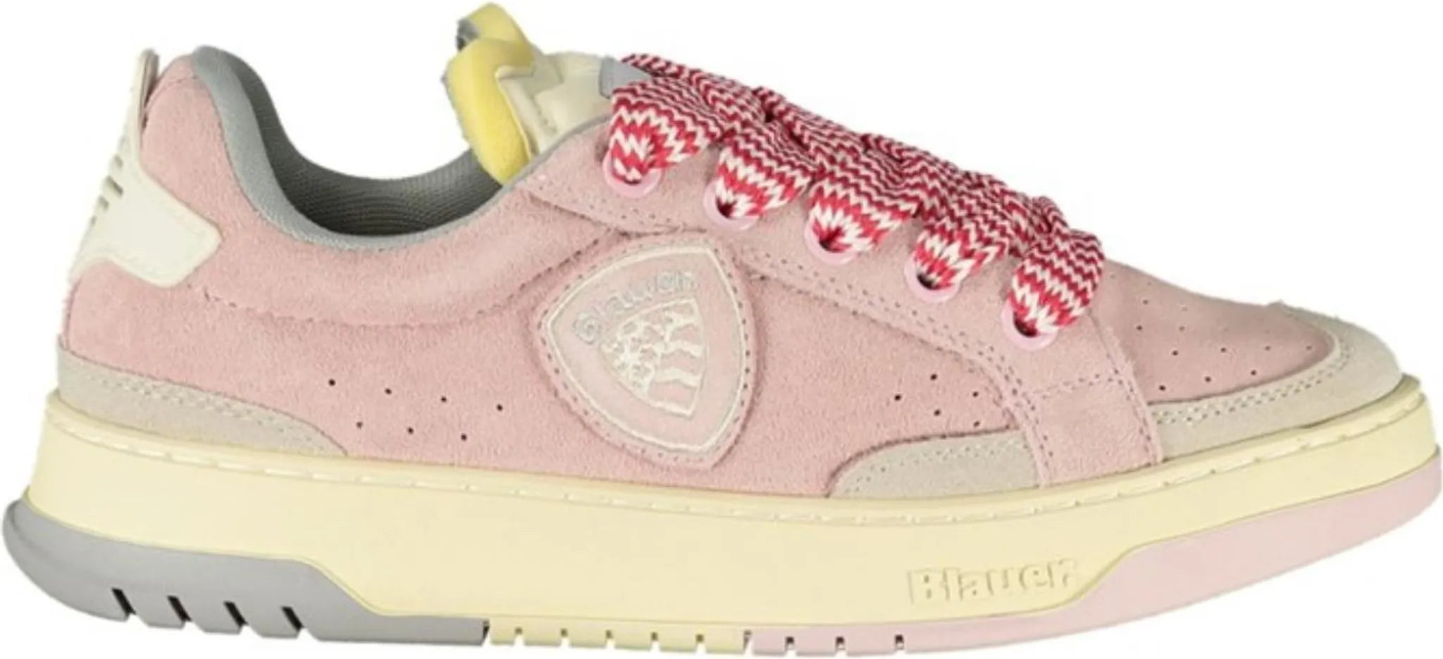 Pink Suede Sneakers