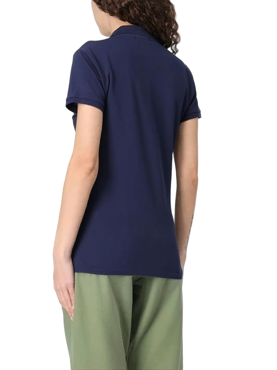 Fitted Polo Shirt with Classic Collar