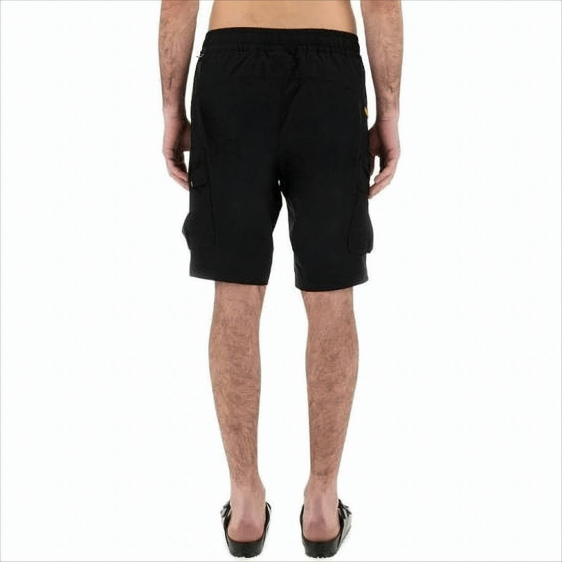 Mid-Thigh Length Straight Cut Cargo Shorts