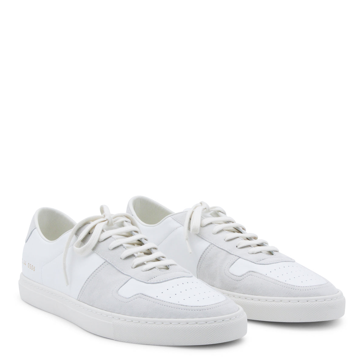 White Minimalist Low-Top Sneakers