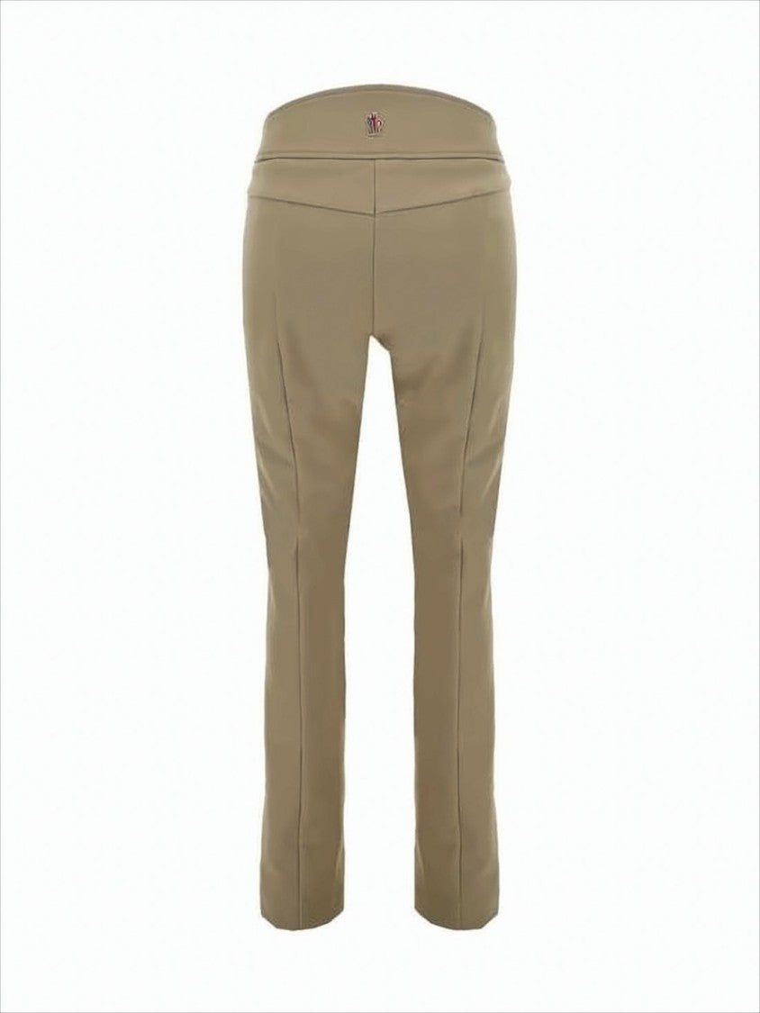 Tailored Brown Straight Pants