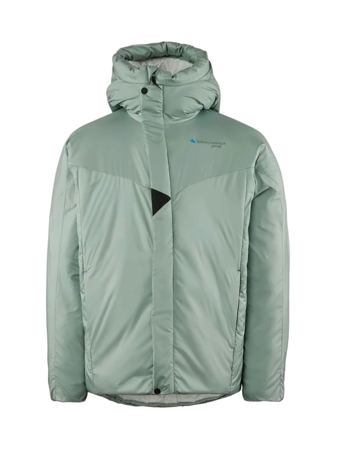 Padded Jacket With High Collar And Attached Hood