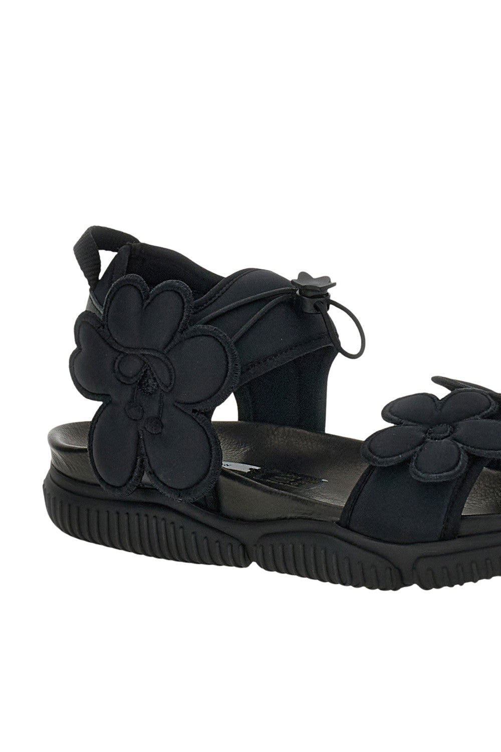 Cilla Neoprene Leather Sandals