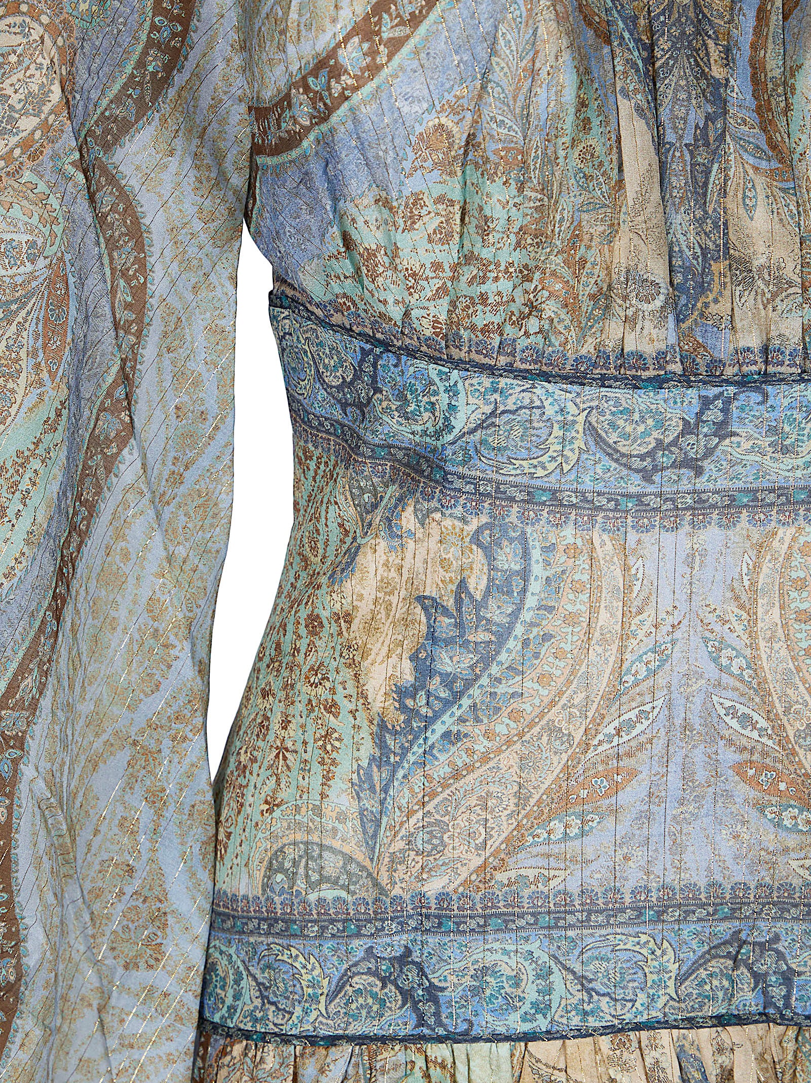 Wanderlust Cotton-Silk Dress