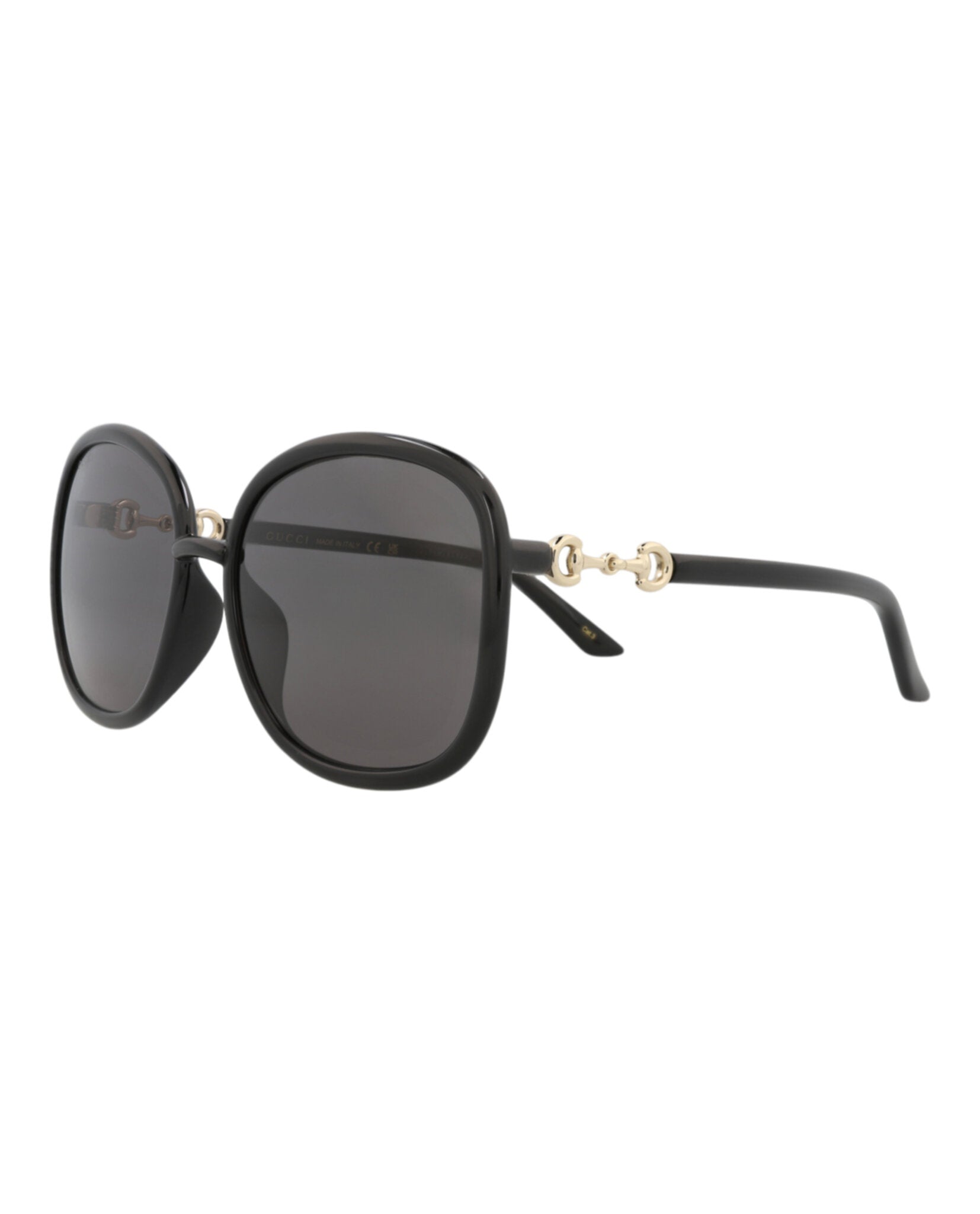 Square-Frame Injection Sunglasses