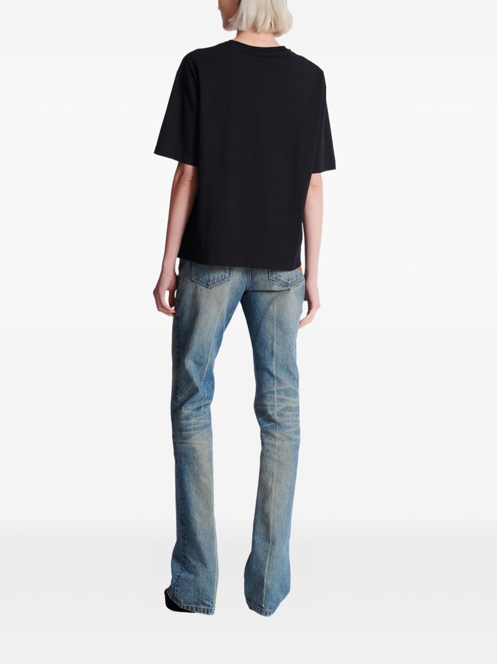 Short-Sleeved T-Shirt With Handwritten Graphic