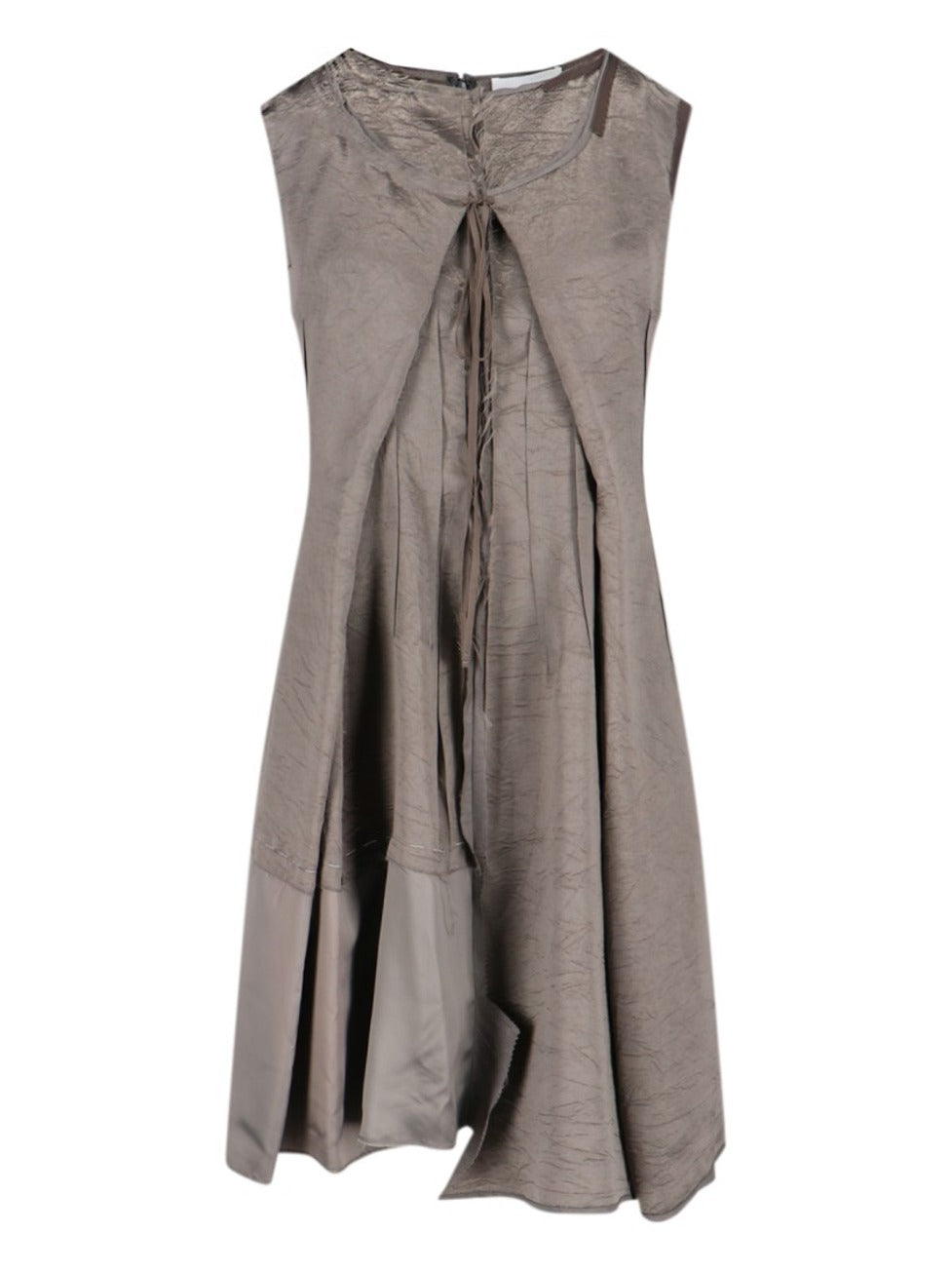 Midi "Anonimity Of The Lining" Dress – Taupe