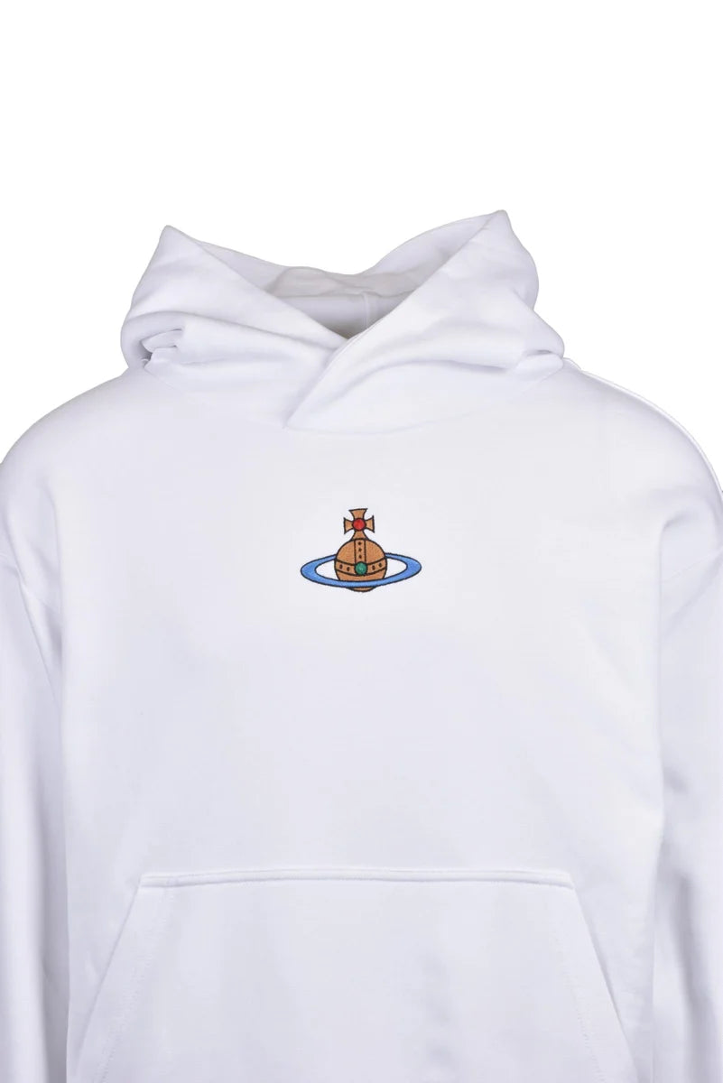 Hoodie Sweatshirt - White