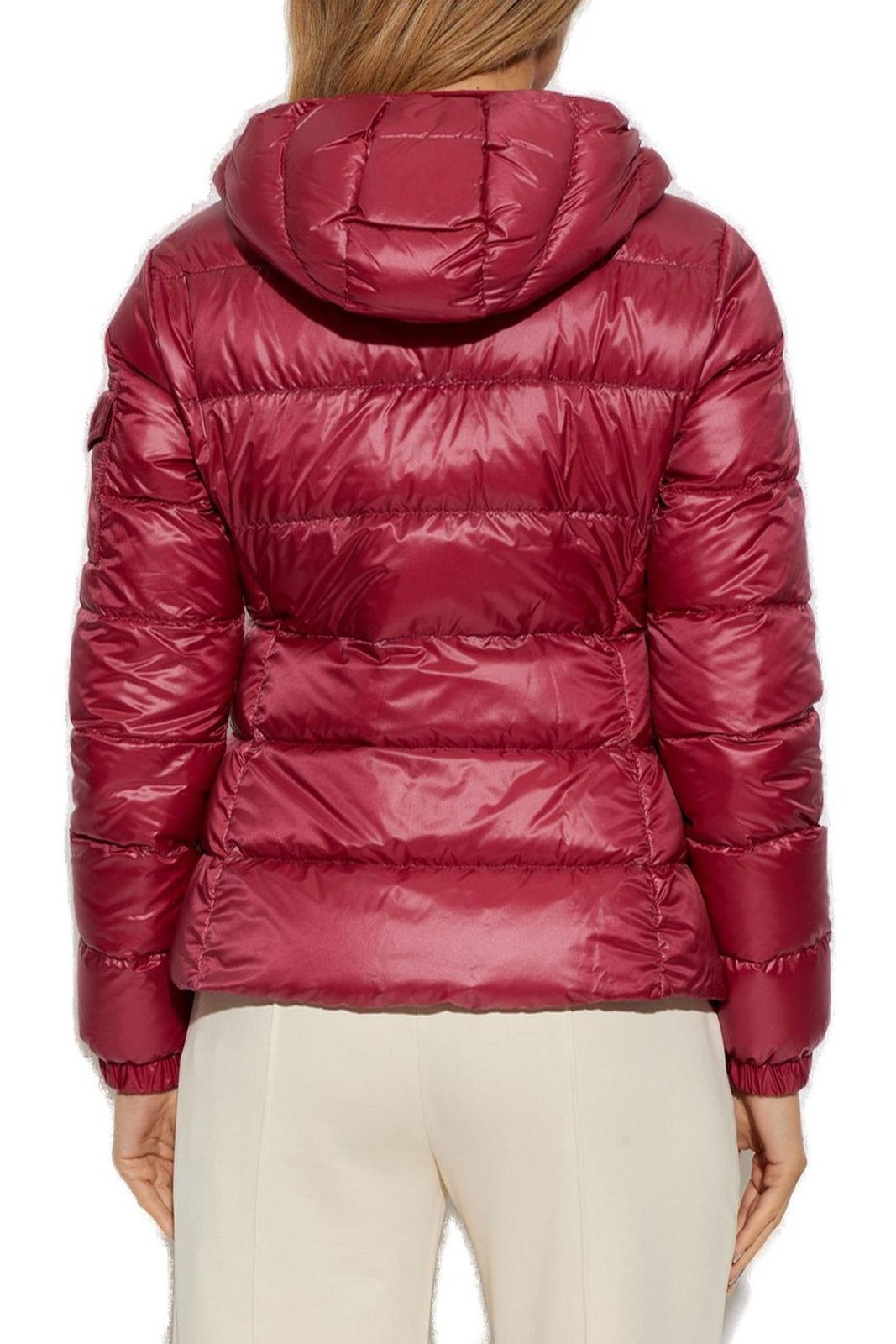 Glossy Short Padded Jacket