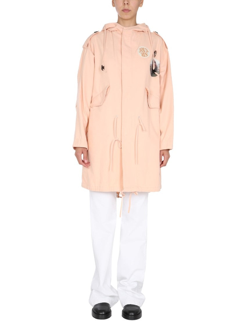 Concealed Button Parka