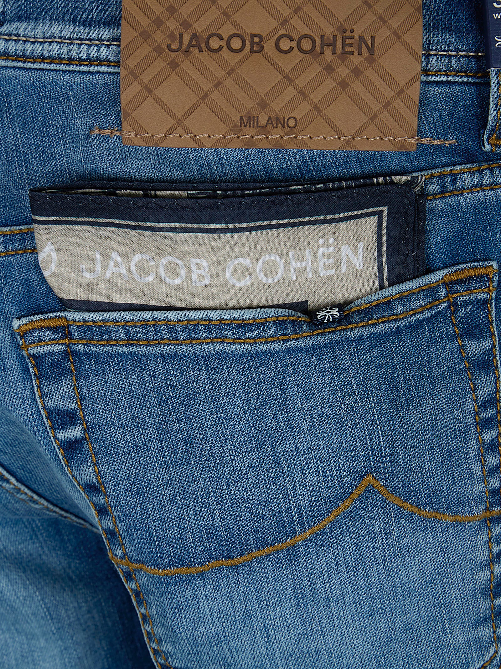 Premium Cotton Blend Tailored Fit Jeans