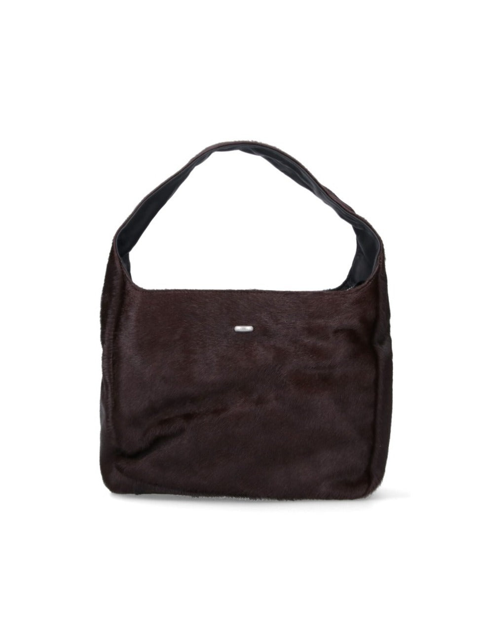 Large "Brick" Shoulder Bag – Brown
