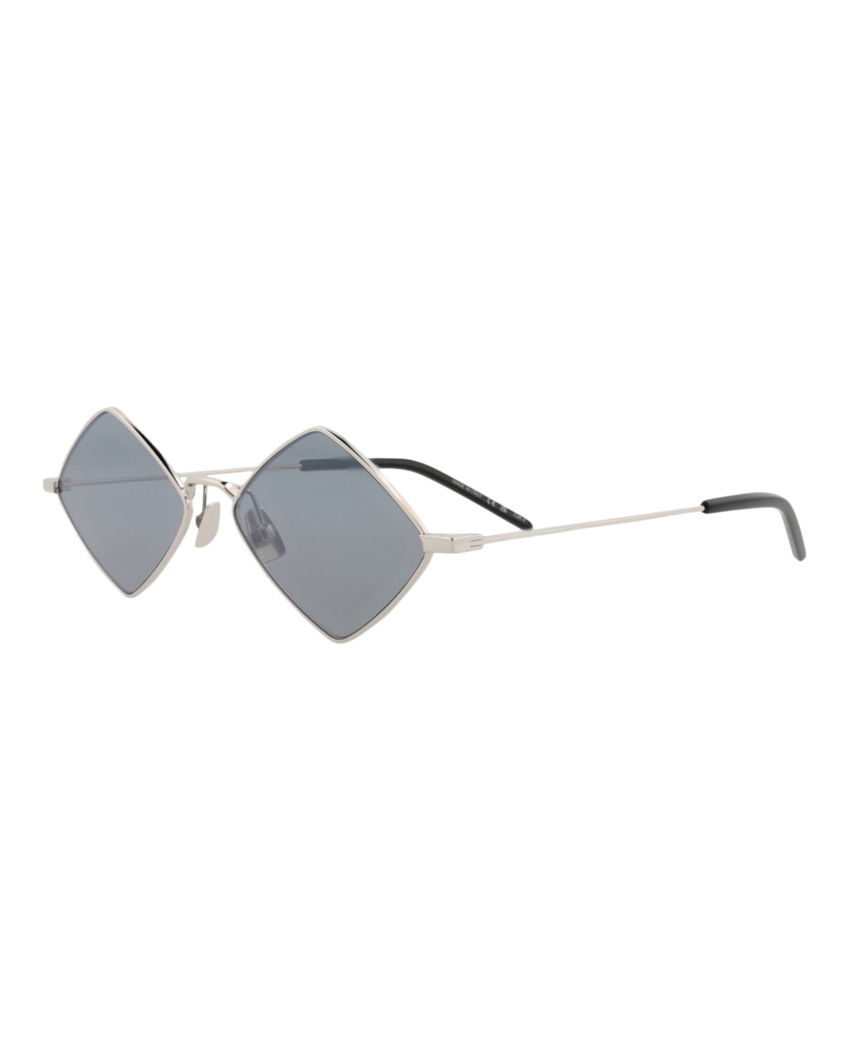 Square-Frame Metal Sunglasses