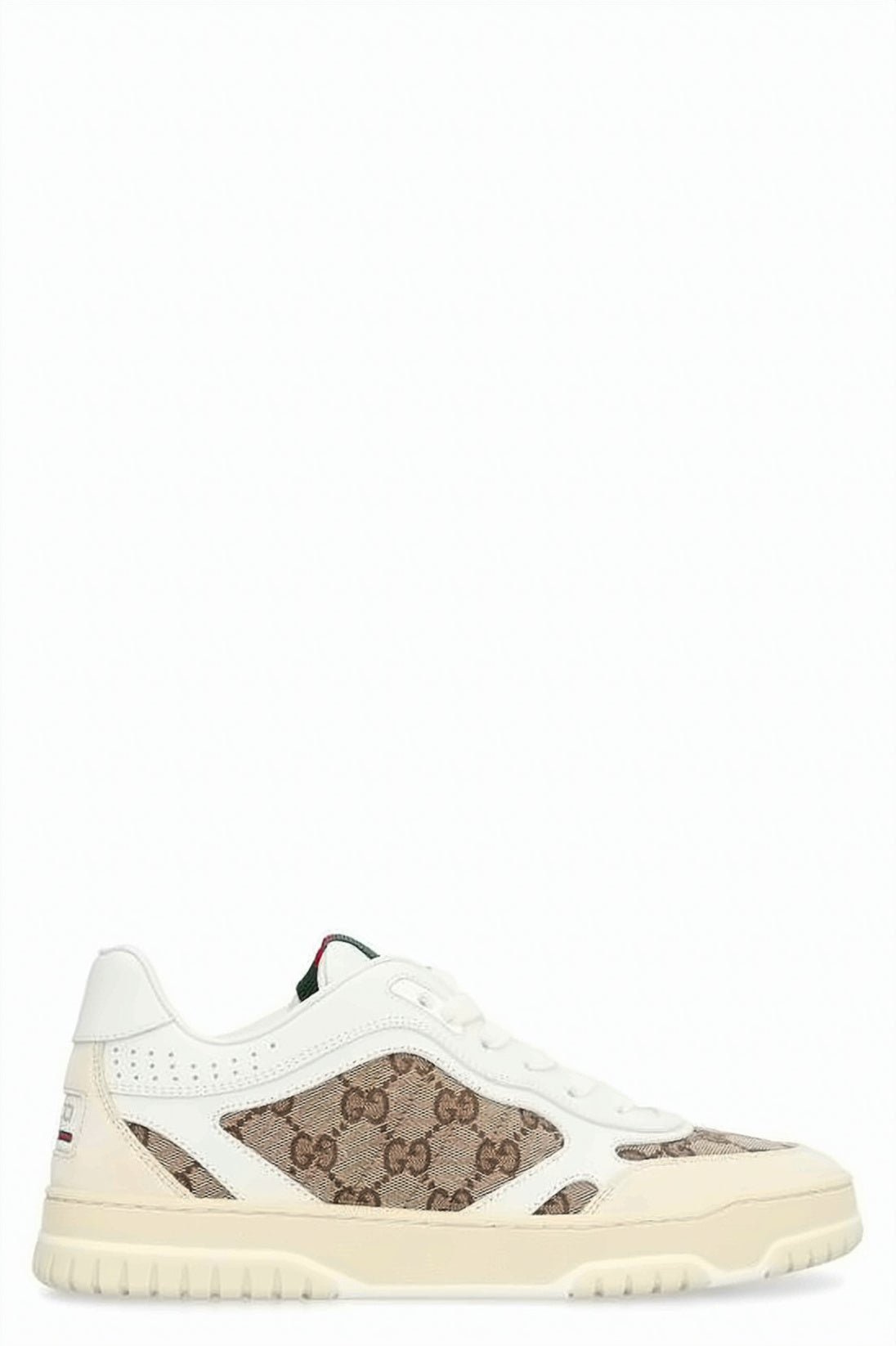 Low-Top Sneakers with Monogram Pattern