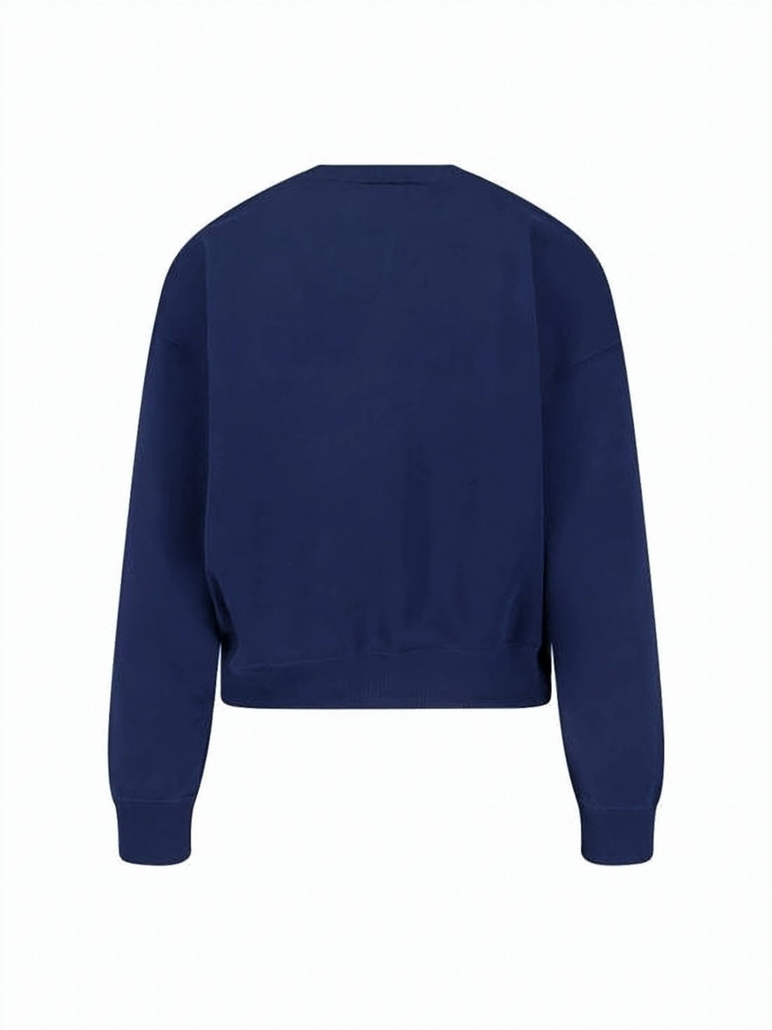 Cropped Long-Sleeve Top with Snap-Button Front and Ribbed Cuffs