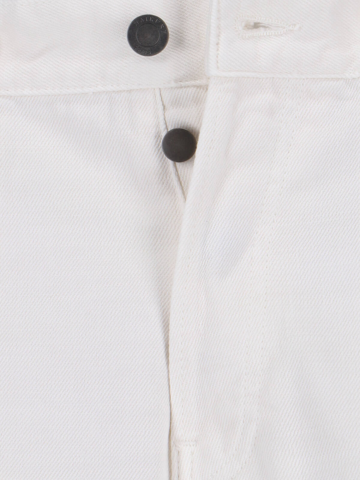 Wide-Leg Denim Pants With Classic Five-Pocket Design