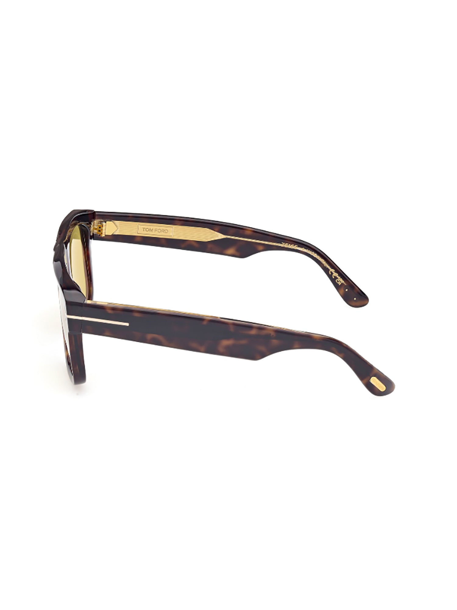 Tortoiseshell Rectangular Frame Sunglasses