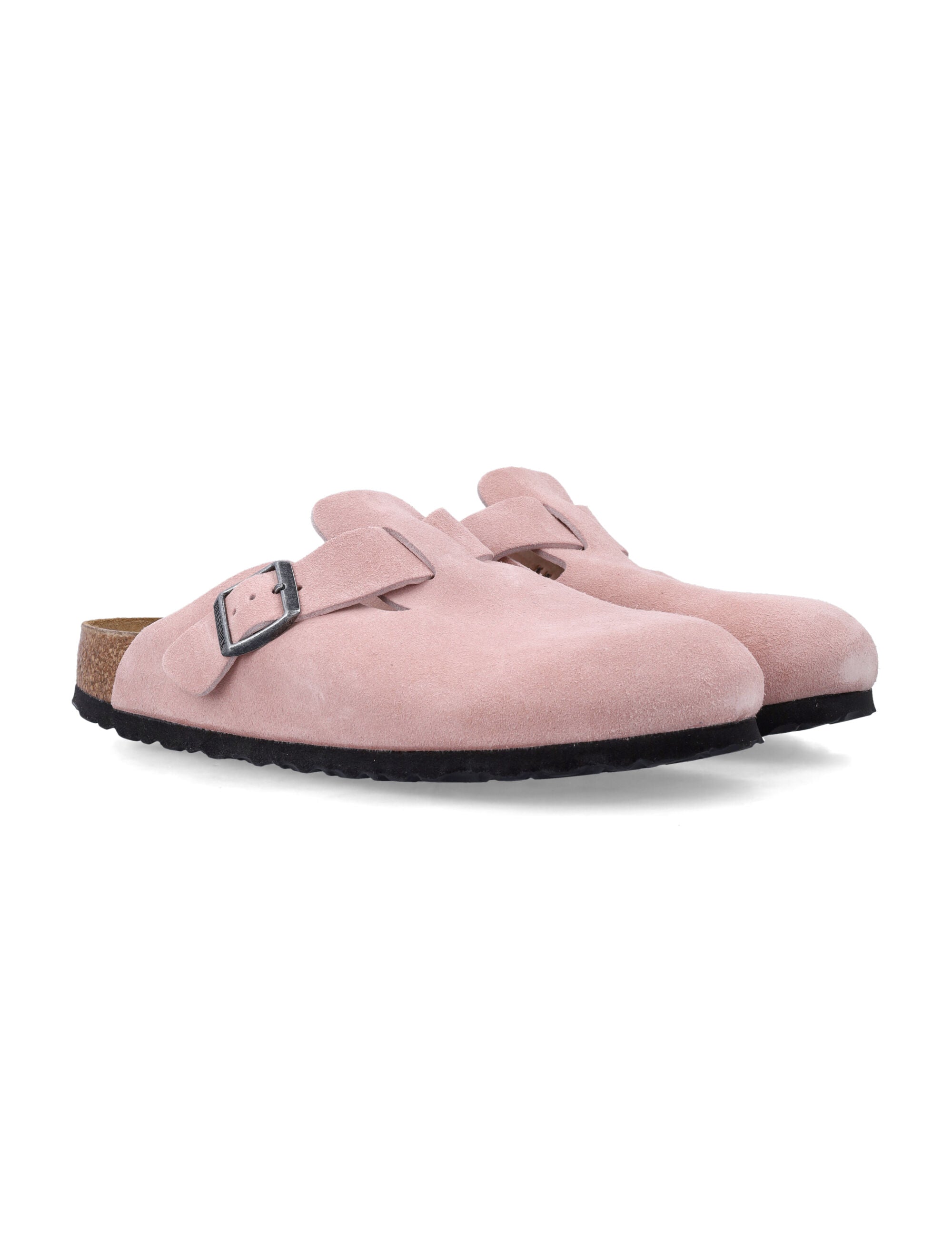 Boston Pink Suede Clog