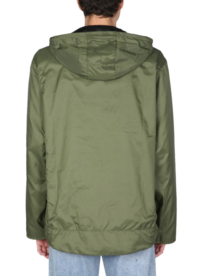 Hooded High Neck Waterproof Jacket