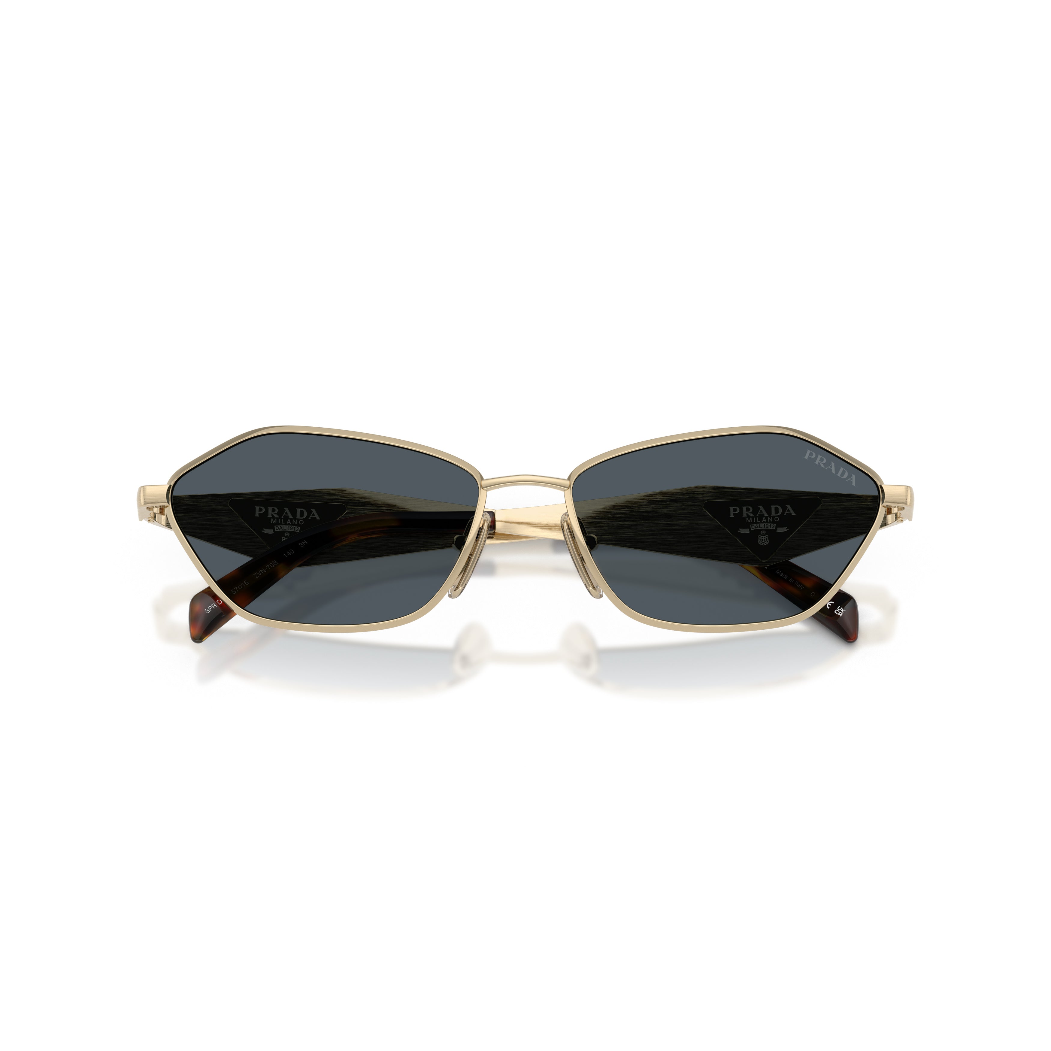 0pr D50s Angular Gold Sunglasses