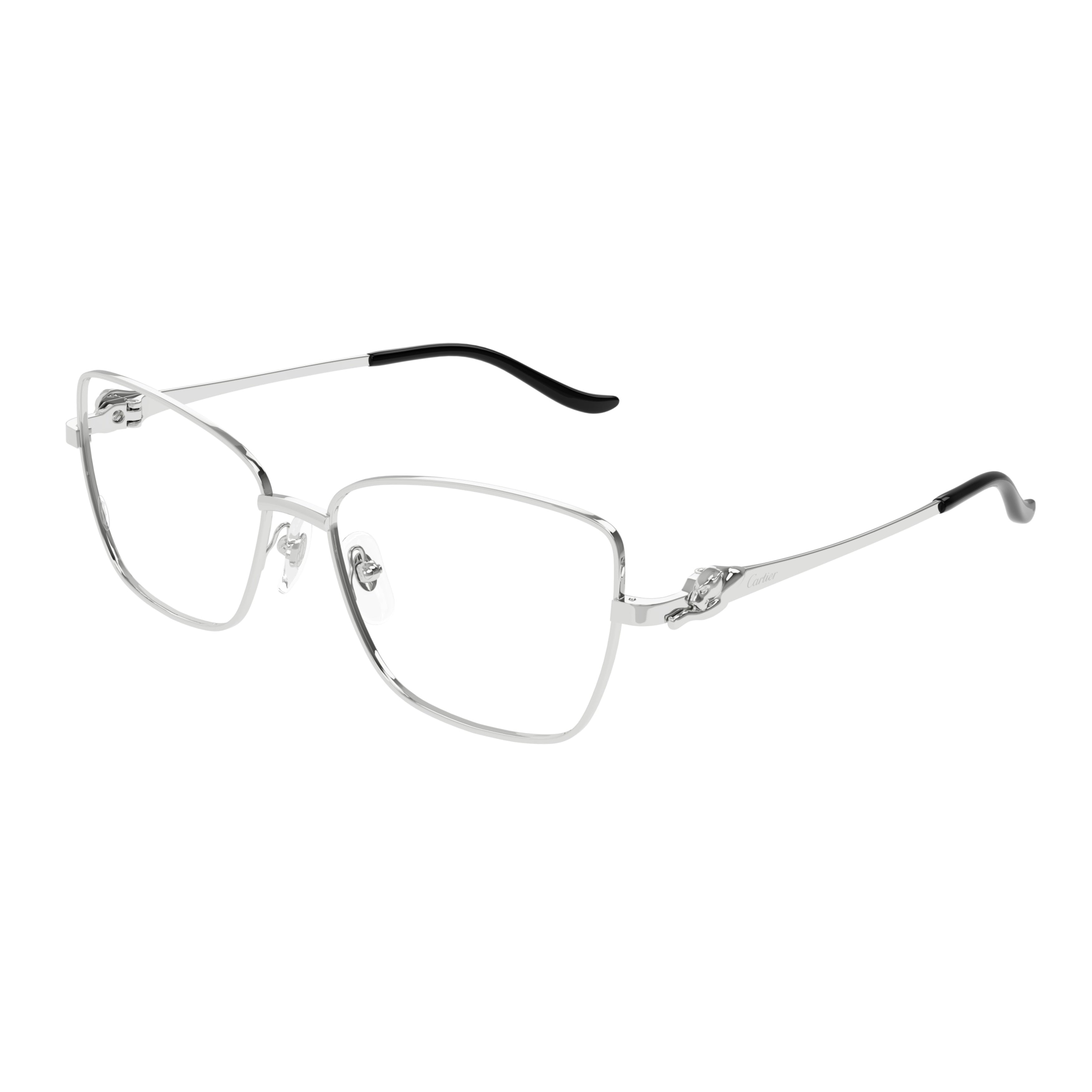 Ct0523o Square Silver-toned Eyeglasses