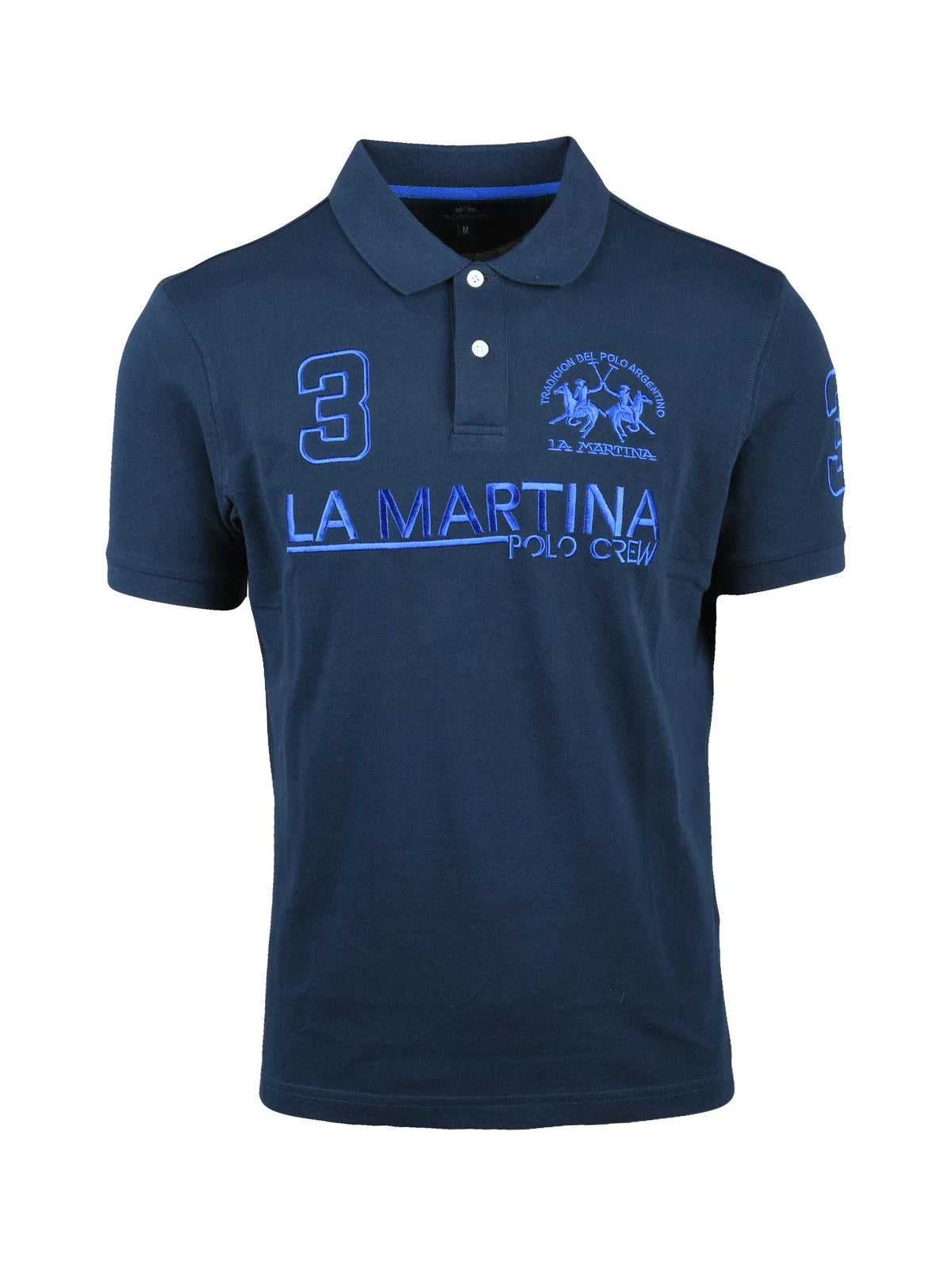 Blue Cotton Polo