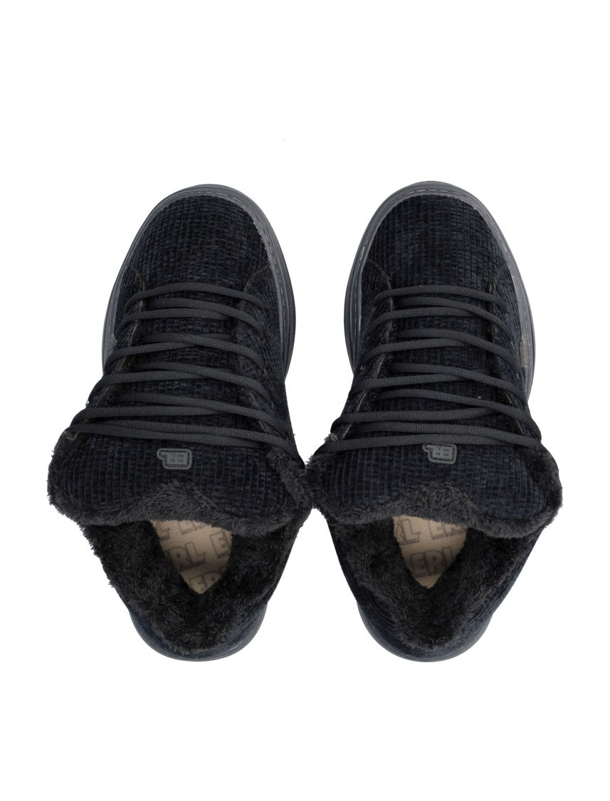Vamp Black Velvet Sneakers