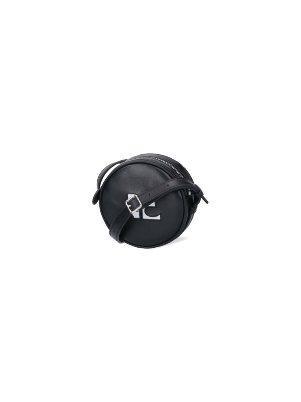 Mini "Reedition Circle Bag" Crossbody – Black