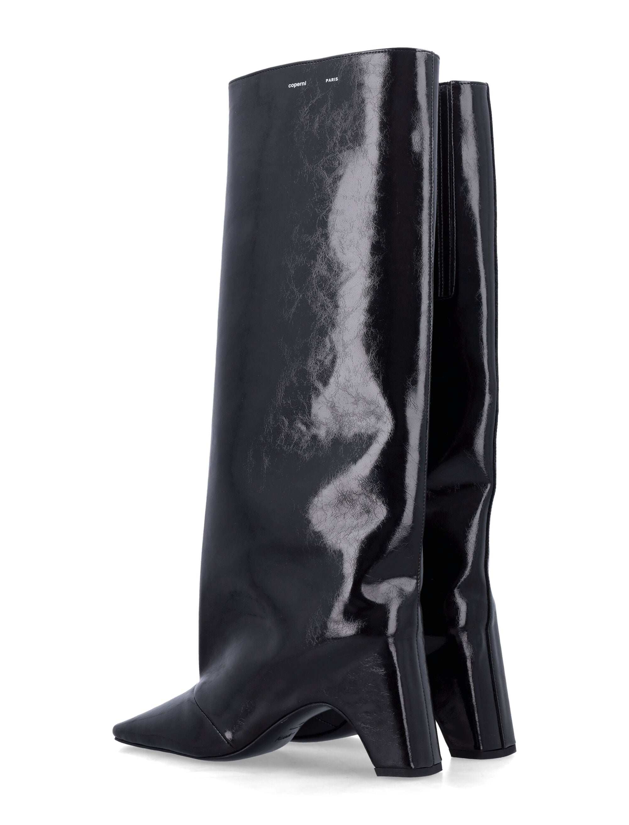 Knee-High Vegan Leather Bridge Boots