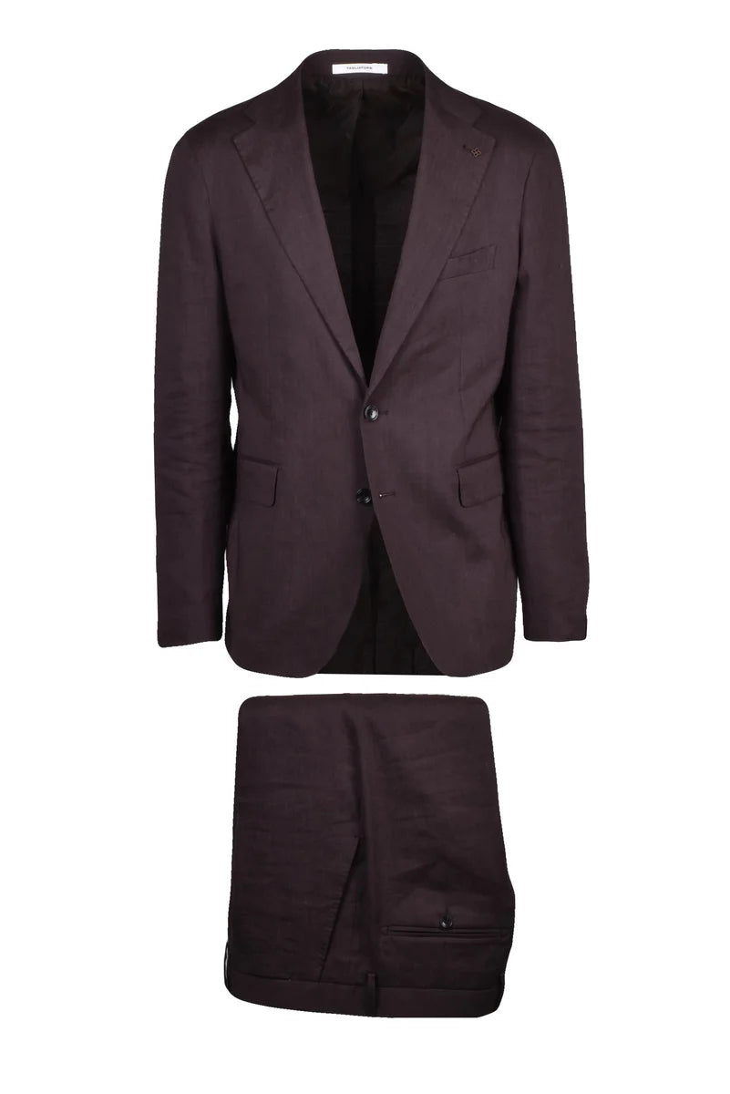 Men's Suit Linen/Wool - Brown
