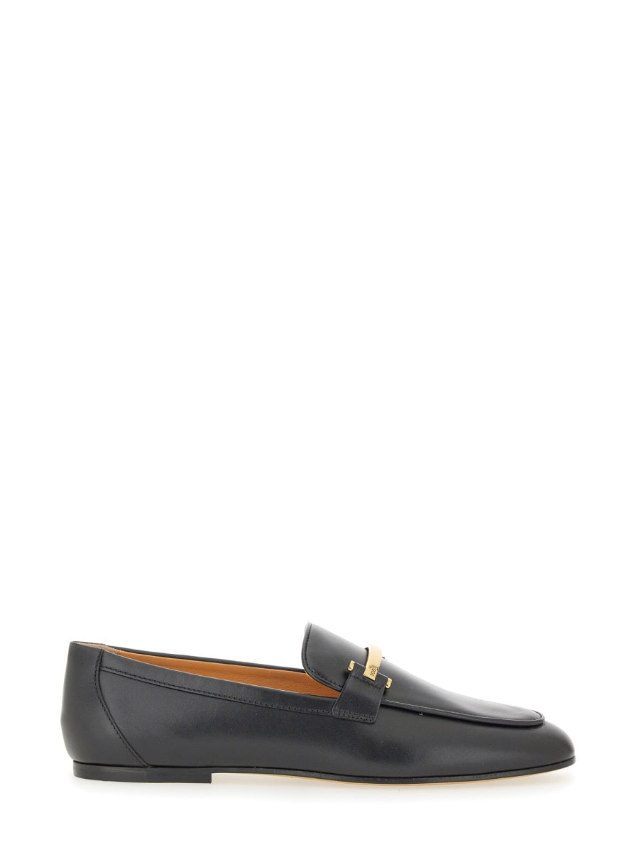 Pointed Toe Leather Loafers