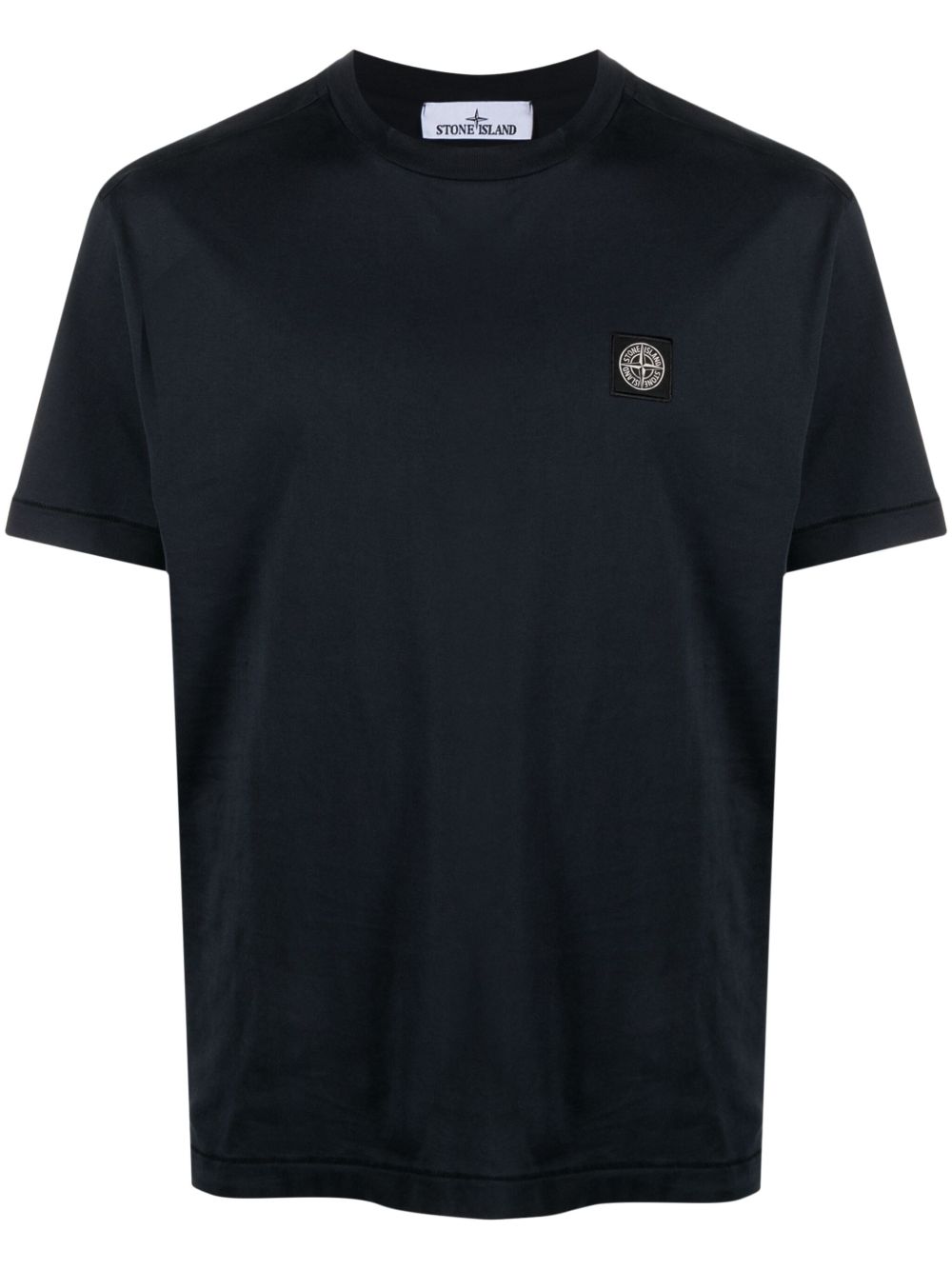 Soft Cotton T-Shirt With Distinctive Logo Patch