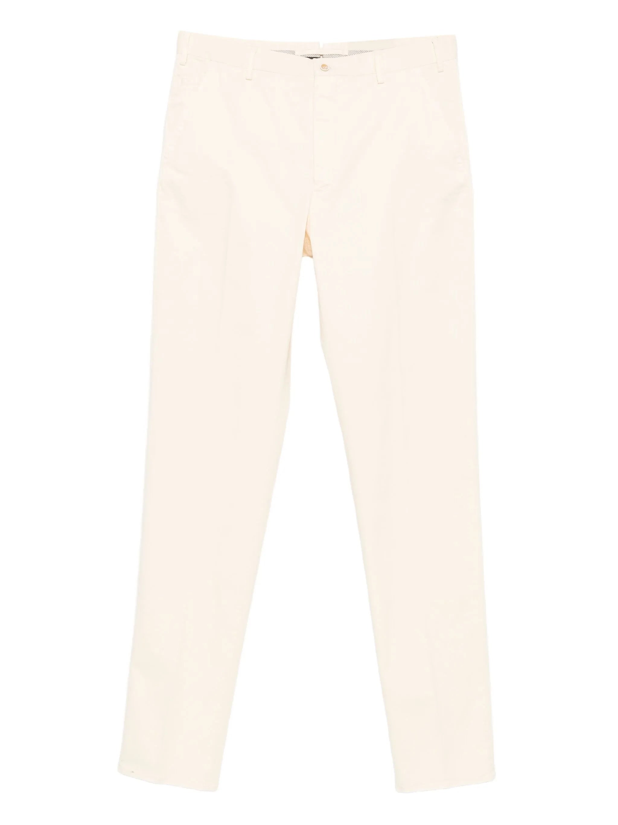 Black Slim Fit Minimalist Trousers
