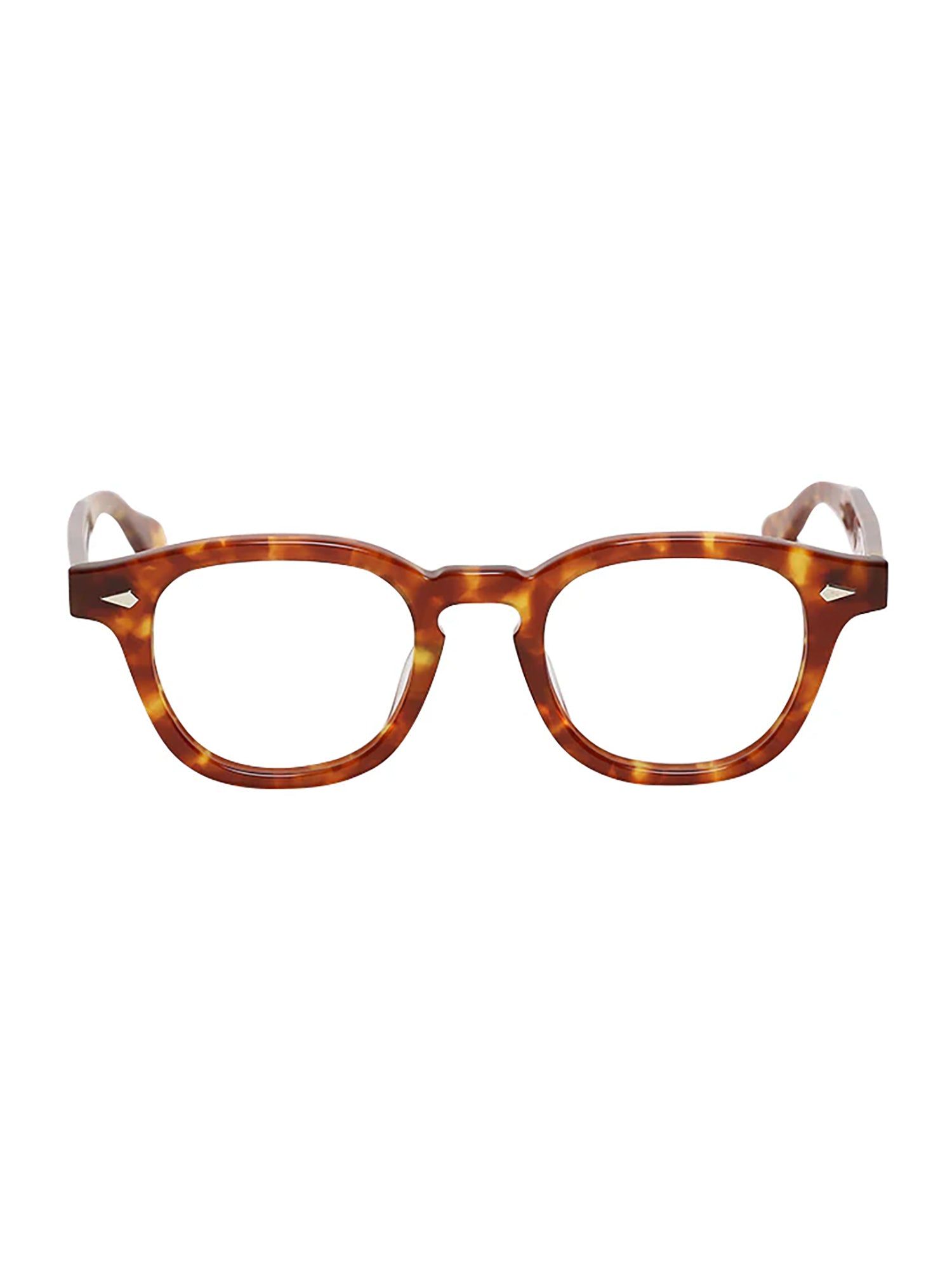 Brown Acetate Julius Tart Optical Frames with Distinctive Shape