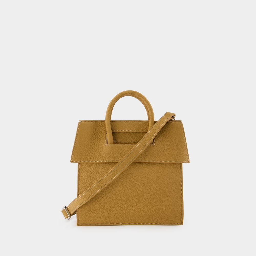 Etxea Mini Purse - Leather - Beige