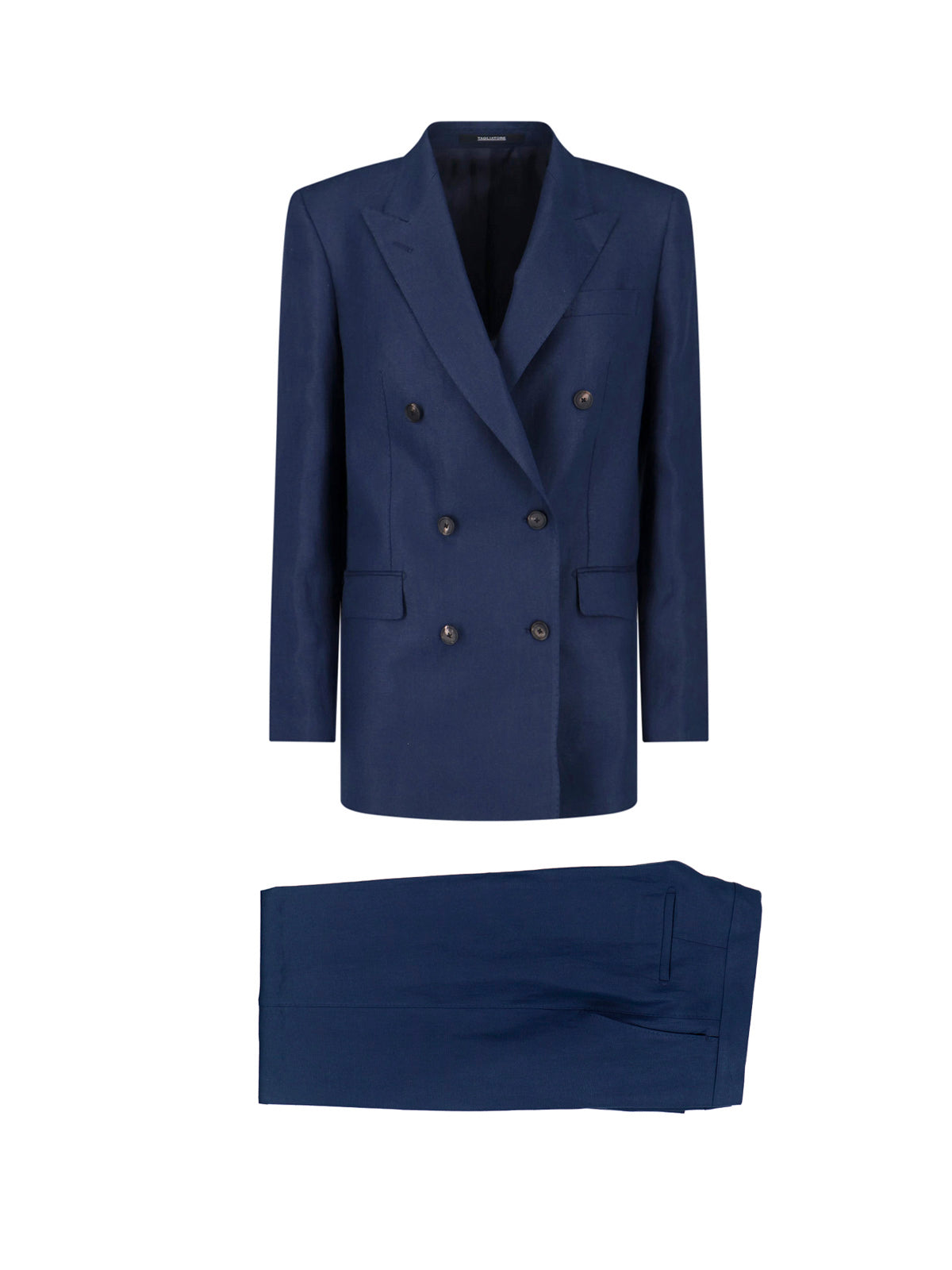 Navy T Jasmine Tailored Linen Suit