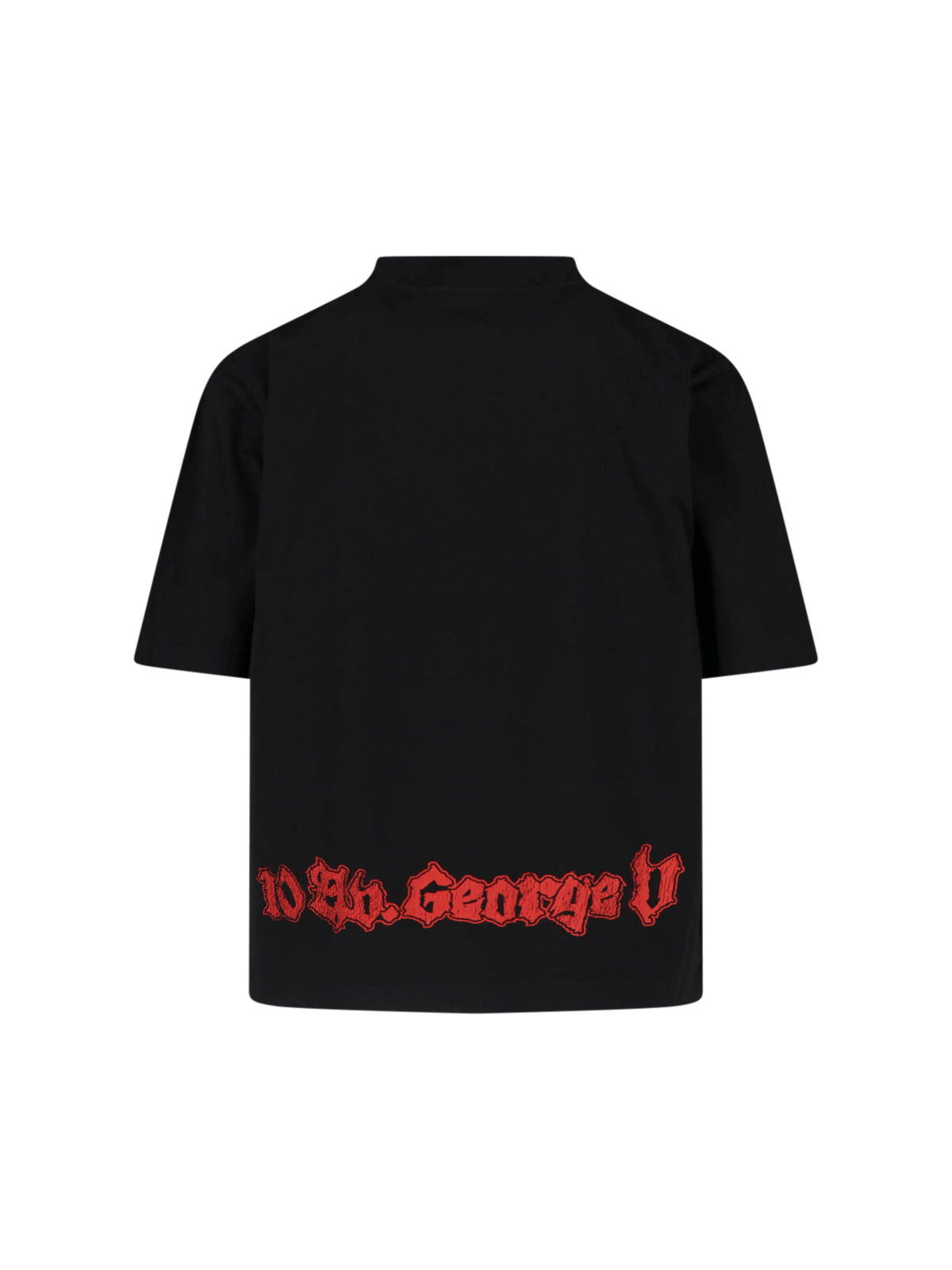 Black Salon De Couture Cotton T-shirt