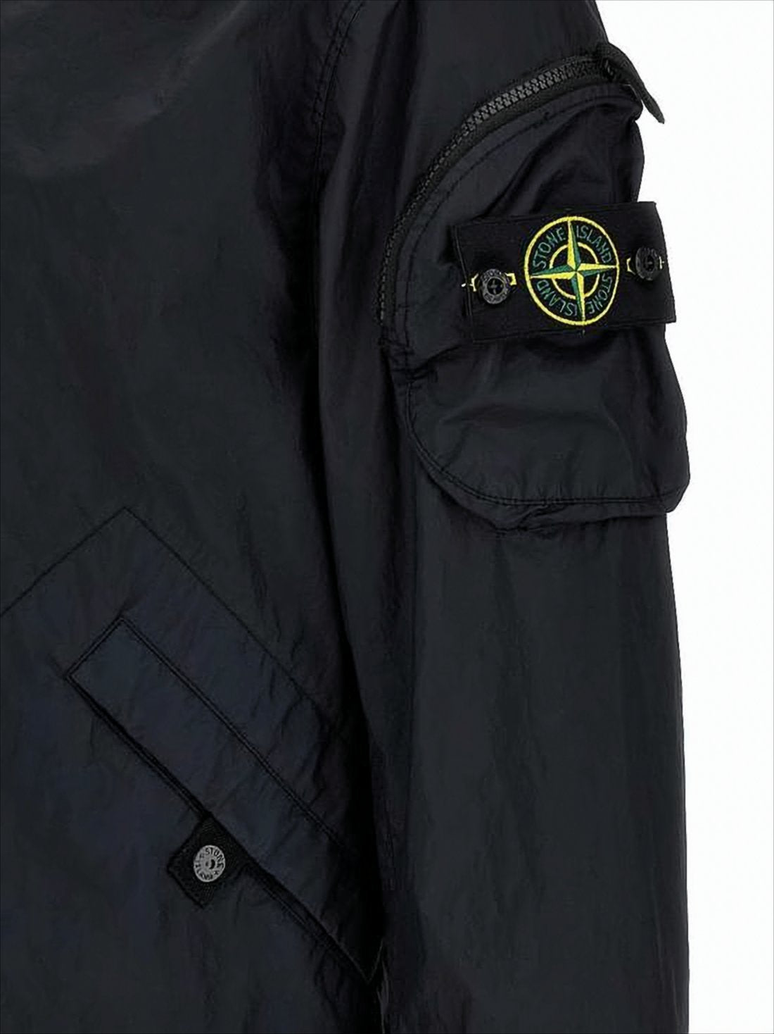 Lightweight Black Polyamide Jacket