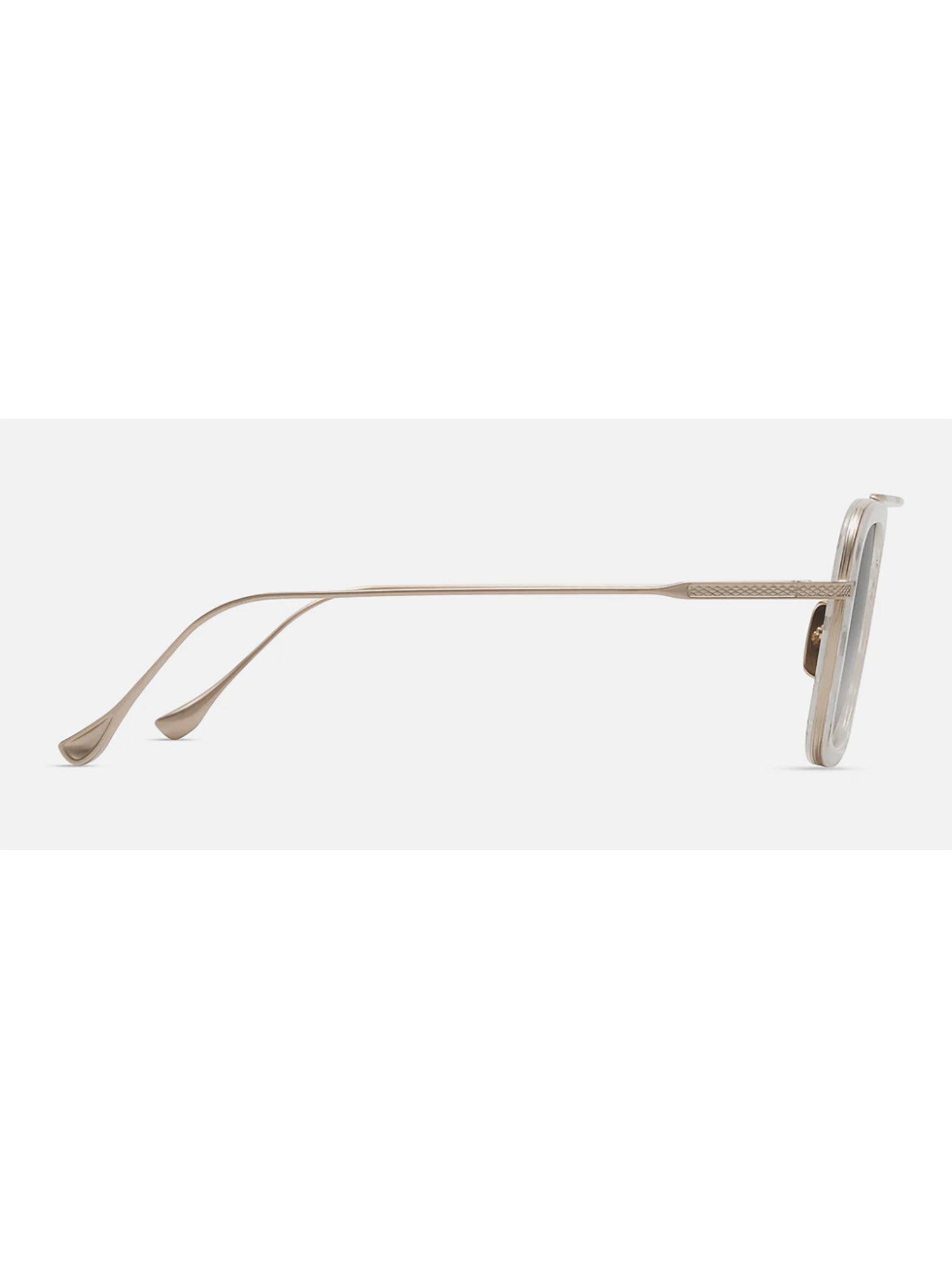 Bold Square Frame Sunglasses with Metallic Accents